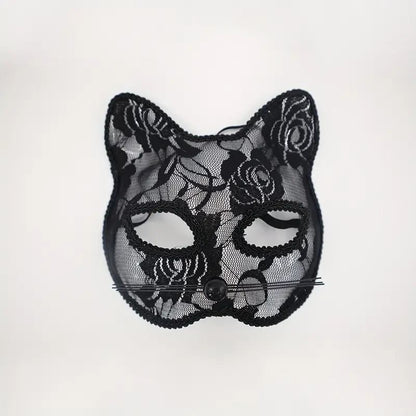 The lace Cat Mask