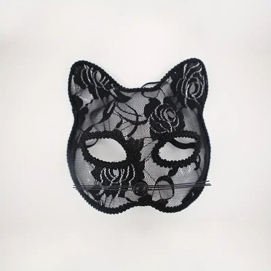 The lace Cat Mask